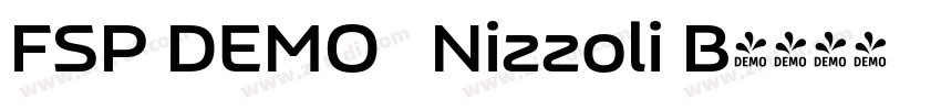 FSP DEMO   Nizzoli B字体转换
